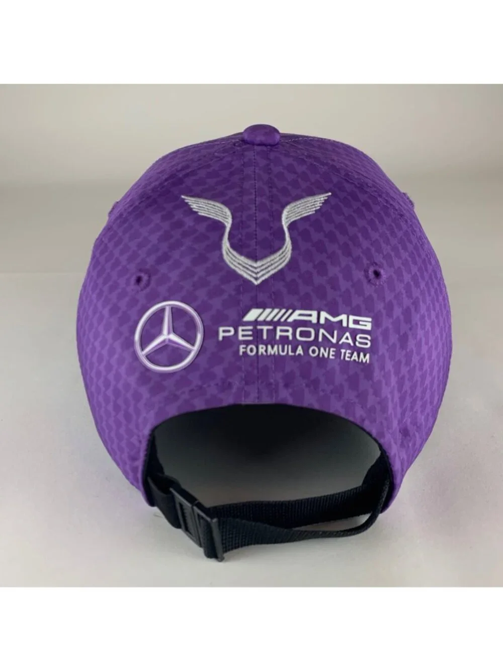 Lewis Hamilton Mercedes AMG Petronas F1 Racing Purple Strapback Adjustable Hat
